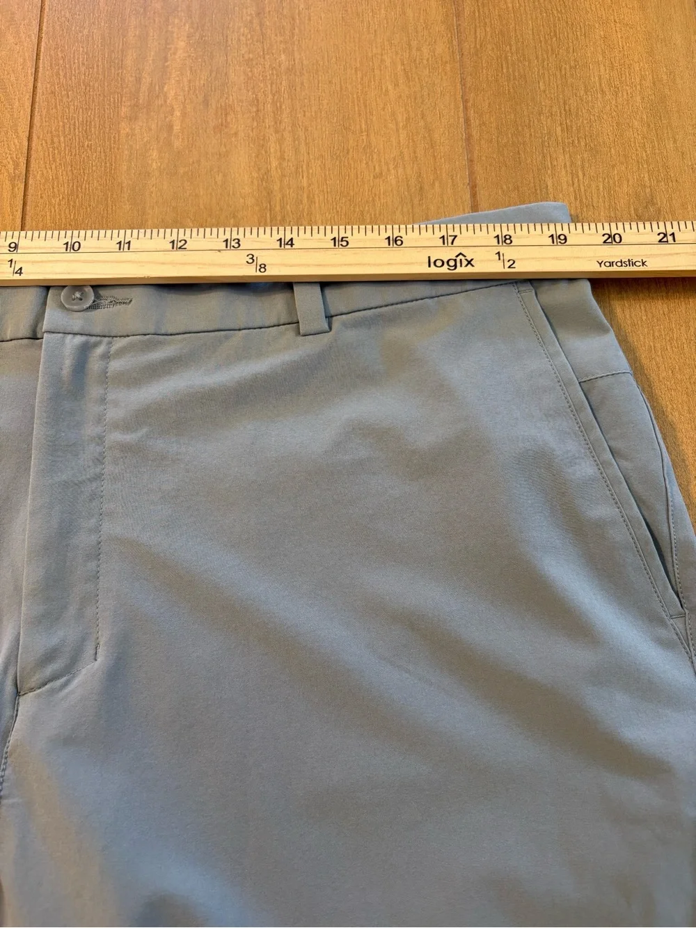 Nike Golf Tour Performance Dri-FIT Shorts Men’s 38 Blue Gray Stretch Golf Tennis